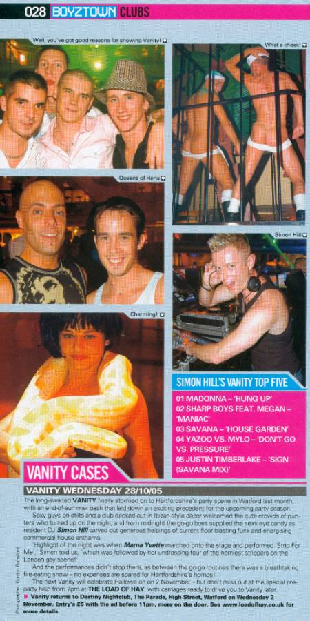 Boyz Vanity Article