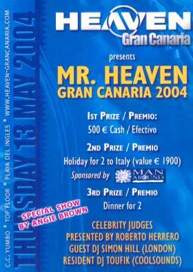 Heaven Gran Canaria Flyer