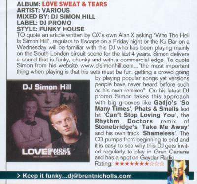 Love Sweat and Tears Review